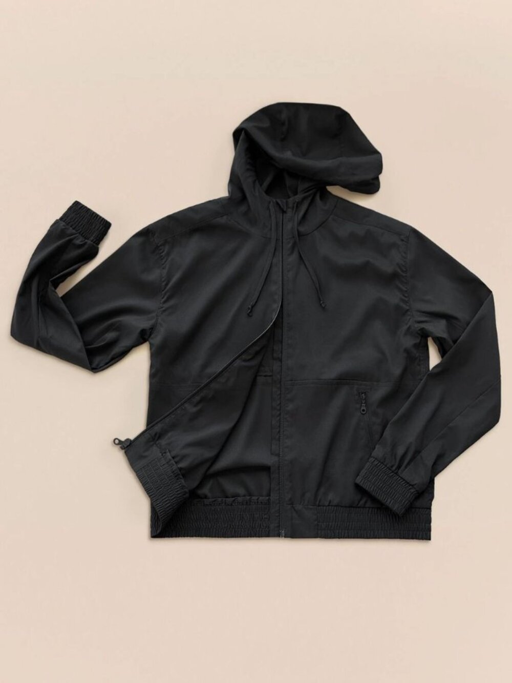 NWT Girlfriend Collective Summit Track Jacket in black - M